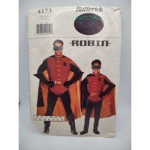 Batman Retro Sewing Clothing Costume Pattern Men